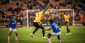 Kaizer Chiefs in action against Mamelodi Sundowns in the DStv Premiership