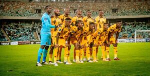 Kaizer Chiefs in action against AmaZulu FC in the DStv Premiership
