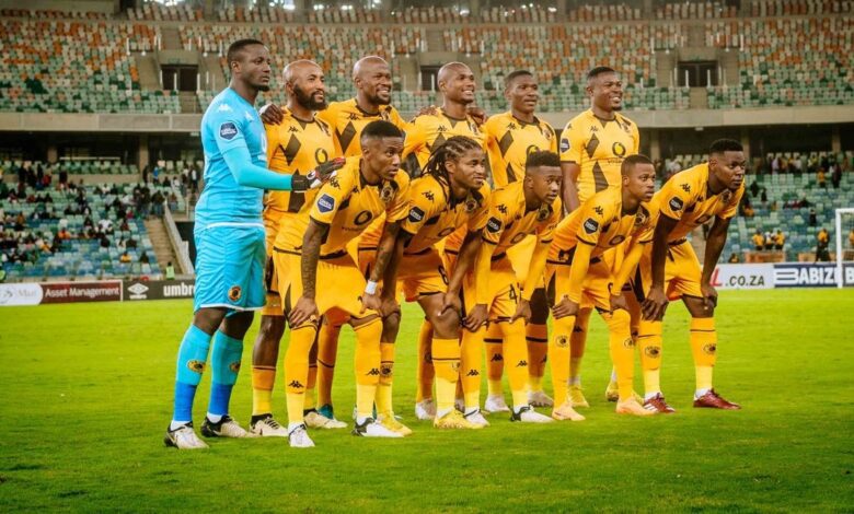 Kaizer Chiefs in action against AmaZulu FC in the DStv Premiership