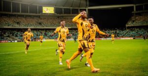 Kaizer Chiefs in action against AmaZulu FC