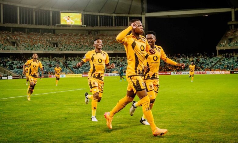 Kaizer Chiefs in action against AmaZulu FC