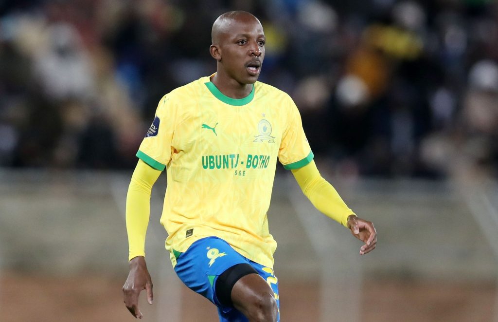 Khuliso Mudau in action for Mamelodi Sundowns