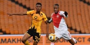 On loan Mamelodi Sundowns midfielder Luvuyo Phewa in action for Cape Town Spurs