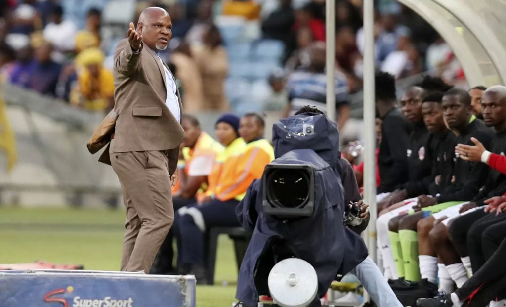 Morgan Mammila during a Chippa United game