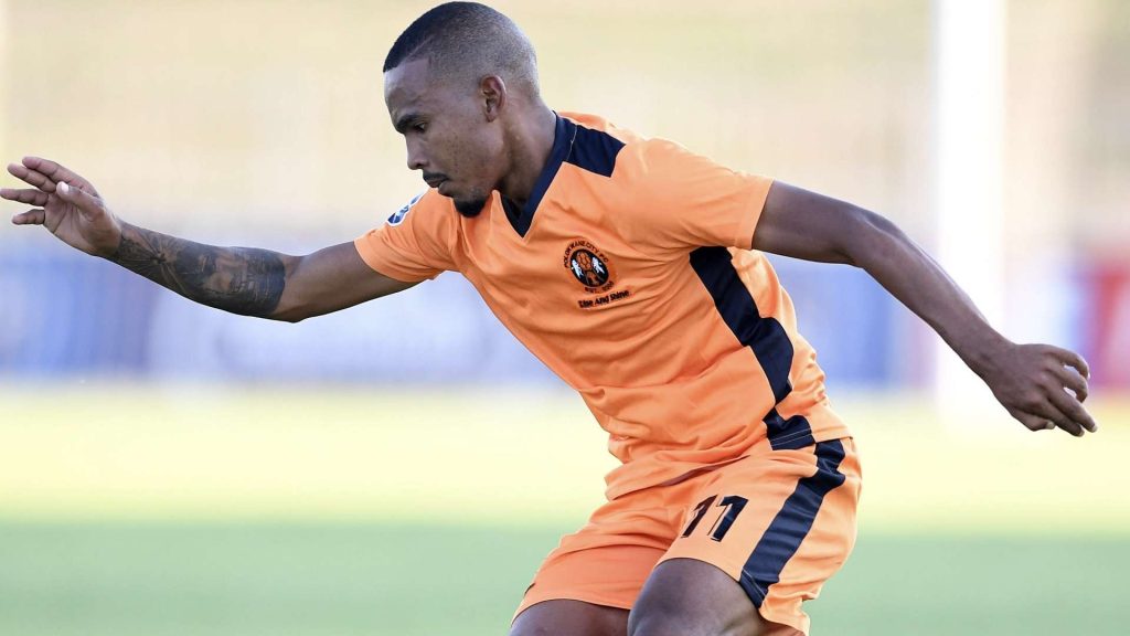 Goalkeeper Manuel Sapunga has waxed lyrical about Polokwane City's rising star Oswin Appollis