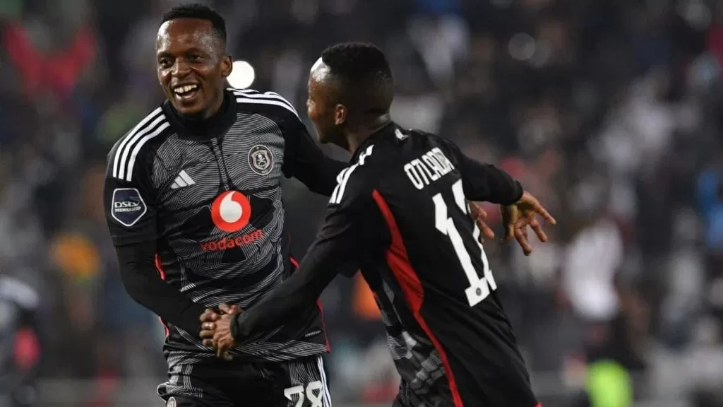 Orlando Pirates duo of Patrick Maswanganyi and Katlego Otladisa