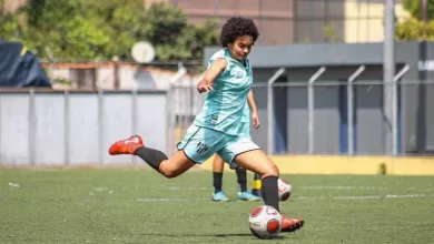 Rebecca Joy Adams during training session.