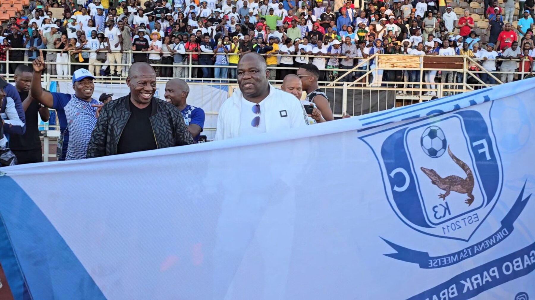 Magesi FC owner Solly Makhubela reacts to the club's promotion  