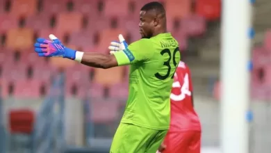 Chippa United goalkeeper Stanley Nwabali