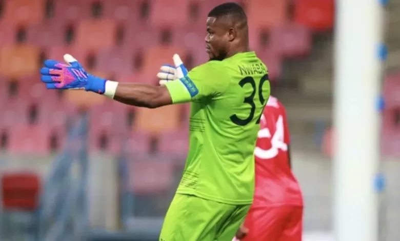 Chippa United goalkeeper Stanley Nwabali