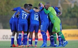 SuperSport United players before a game