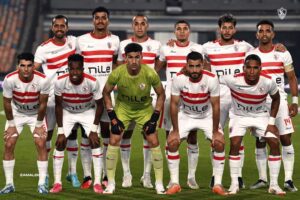 Zamalek SC and RS Berkane during the 2023/24 CAF Confederations Cup final second leg