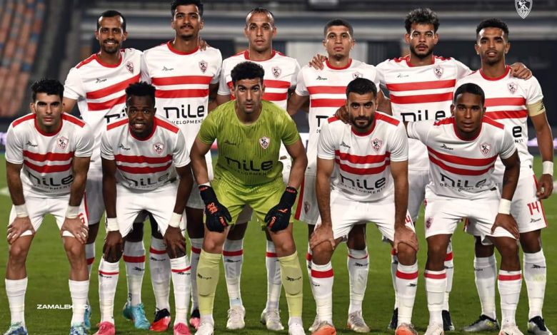 Zamalek SC and RS Berkane during the 2023/24 CAF Confederations Cup final second leg