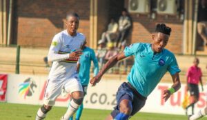 Richards Bay FC in action against AmaTuks
