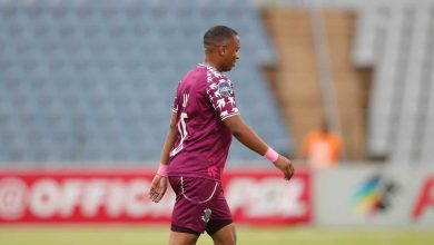 Andile Jali in action for Moroka Swallows Swallows