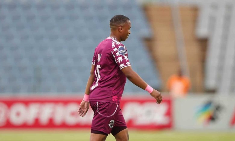 Andile Jali in action for Moroka Swallows Swallows