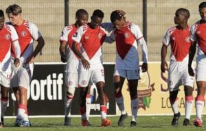 Cape Town Spurs players during a DStv Premiership match