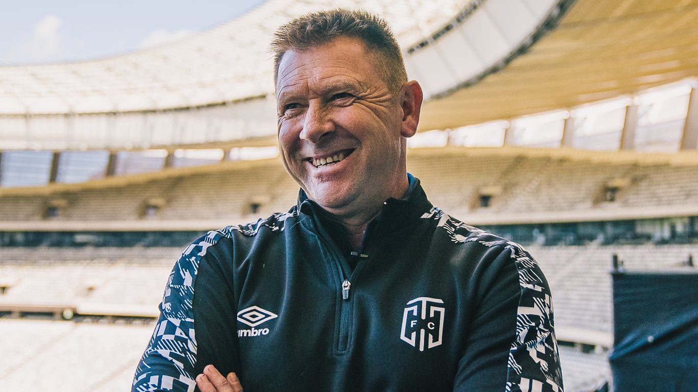 Cape Town City head coach Eric Tinkler 