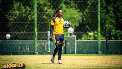 Goalkeeper Bontle Molefe of Kaizer Chiefs