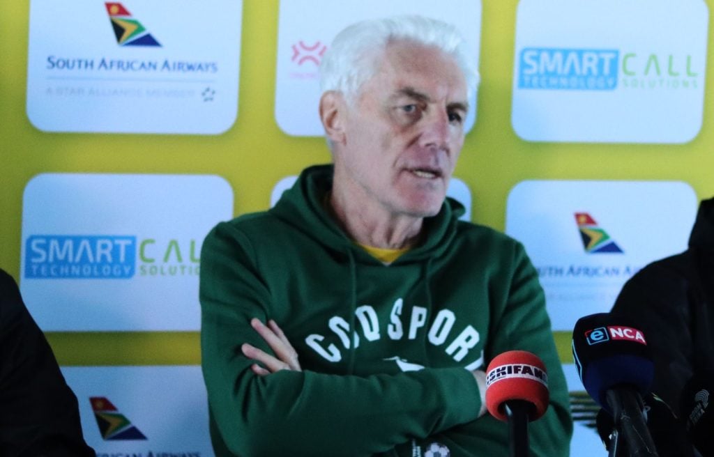 Hugo Broos expresses how relieved he is by the arrangement made by SAFA