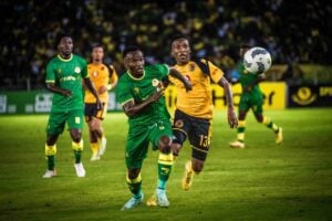 Kaizer Chiefs and Young Africans in action