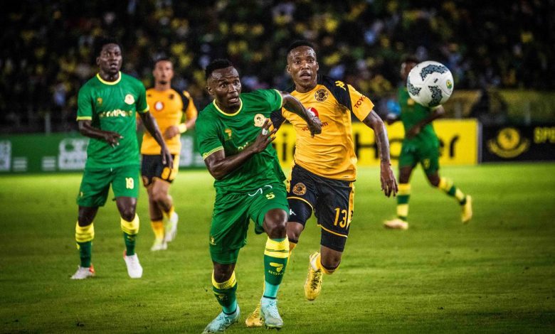 Kaizer Chiefs and Young Africans in action