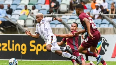 Lehlohonolo Mojela in action for TS Galaxy