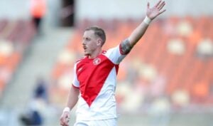 Michael Morton during CT Spurs match