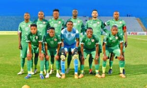 Sekhukhune United players pose for a team photo