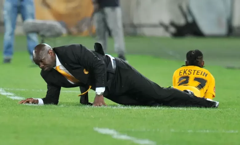 Steve Komphela during his time at Kaizer Chiefs