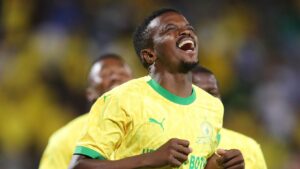 Teboho Mokoena of Mamelodi Sundowns