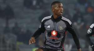 Thabang Monare in action for Orlando Pirates