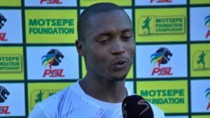 AmaTuks forward Thabang Sibanyoni