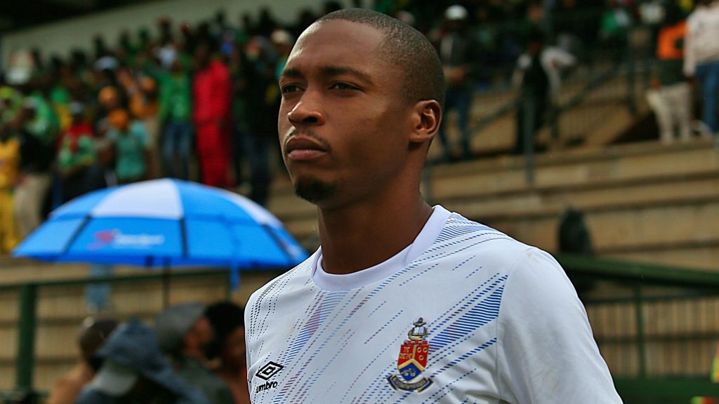 Thabang Sibanyoni in AmaTuks colours