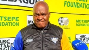 Kruger United coach Vusi Mkhatshwa