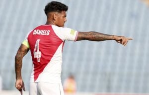 Clayton Daniels in action for Cape Town Spurs
