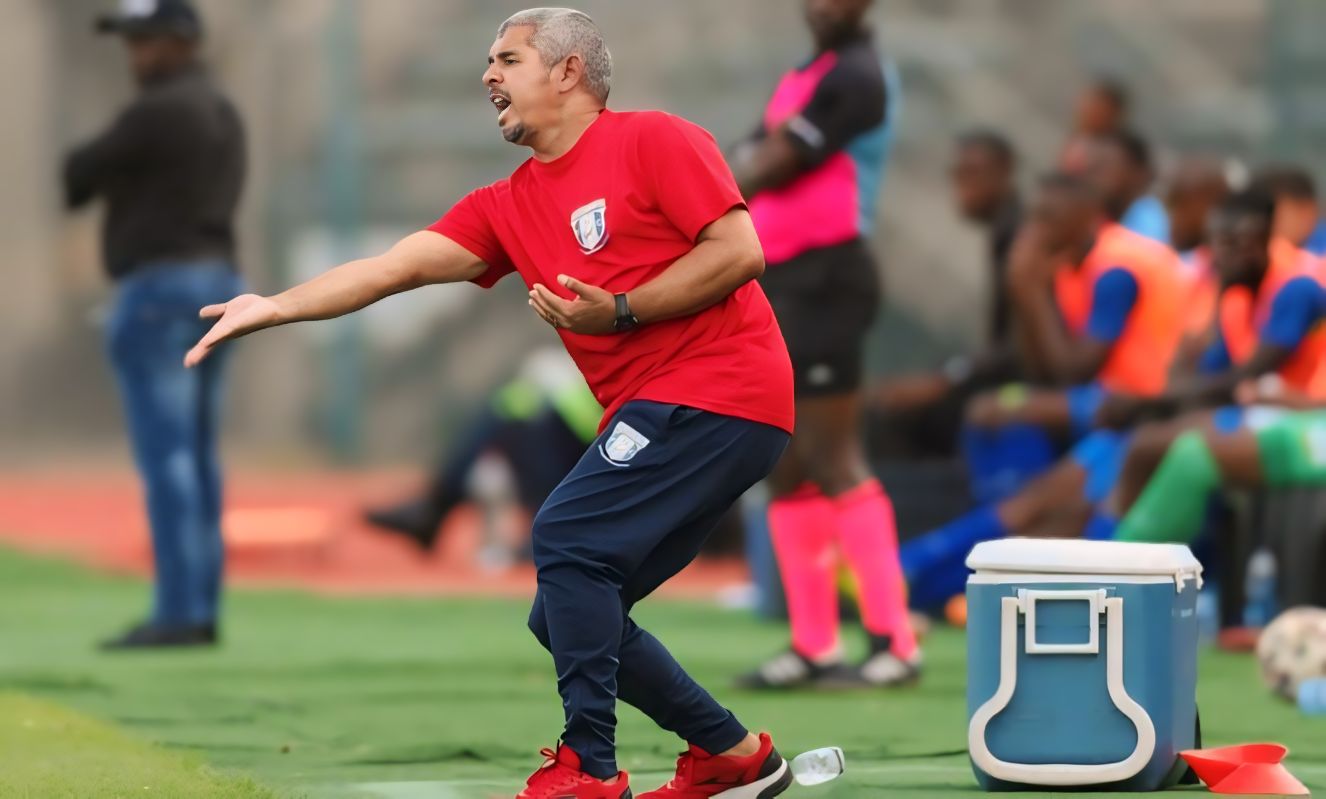 Magesi FC head coach Clinton Larsen