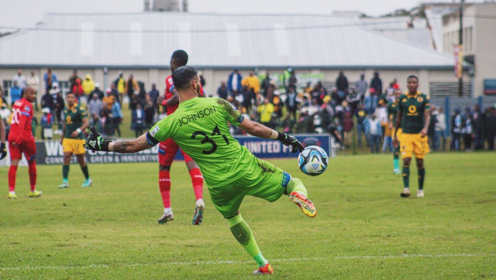 Darren Johnson in action for Chippa United