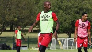Etiosa Ighodaro at training SuperSport United
