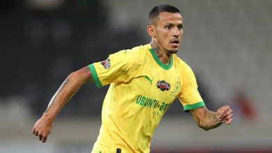 Junior Mendieta in action for Mamelodi Sundowns