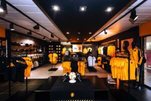 Kaizer Chiefs store with Kappa merchandise