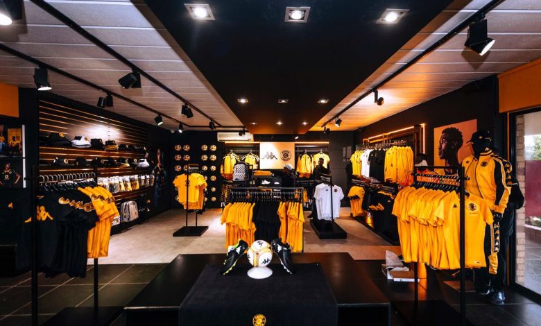 Kaizer Chiefs store with Kappa merchandise