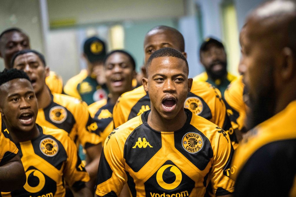 Kaizer Chiefs players singing