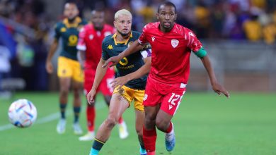 Kamohelo Mokotjo in action and on his way to Cape Town City FC