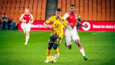 Keagan Dolly in action for Kaizer Chiefs in the league