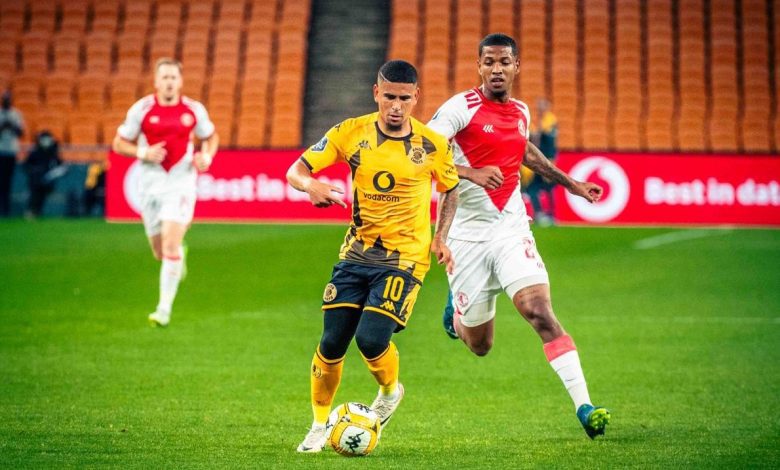 Keagan Dolly in action for Kaizer Chiefs in the league