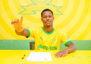 Mamelodi Sundowns complete the signing of Kobamelo Kodisang