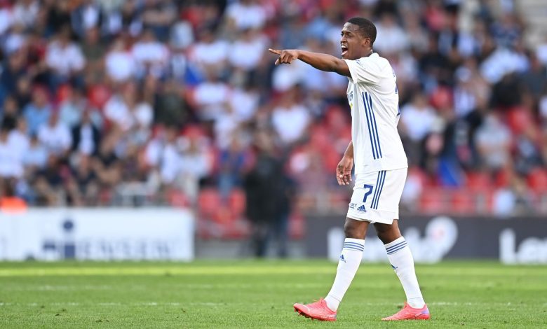 Luther Singh during FC Copenhagen match