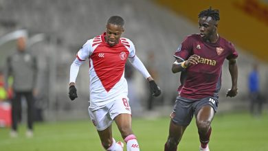 Luvuyo Phewa in action for Cape Town Spurs