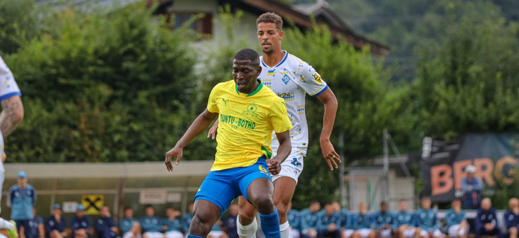 Mamelodi Sundowns v Dynamo Kyiv in a pre-season friendly match